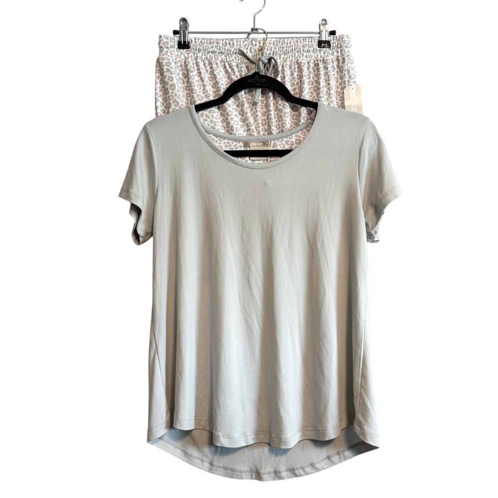 Ink + Ivy 2 Piece Pajama Lounge Set NWT Size S Shorts and Tee